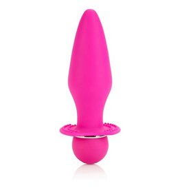 CalExotics Roze vibrerende siliconen buttplug