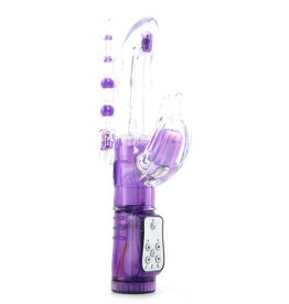 CalExotics Tarzan Vibrator Driedubbel - Paars