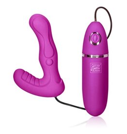 CalExotics Duo Vibrator met Afstandsbediening - Paars