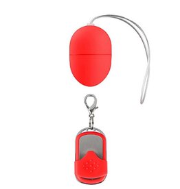 Shots Toys 10 Speed Remote Vibrating Egg Red
