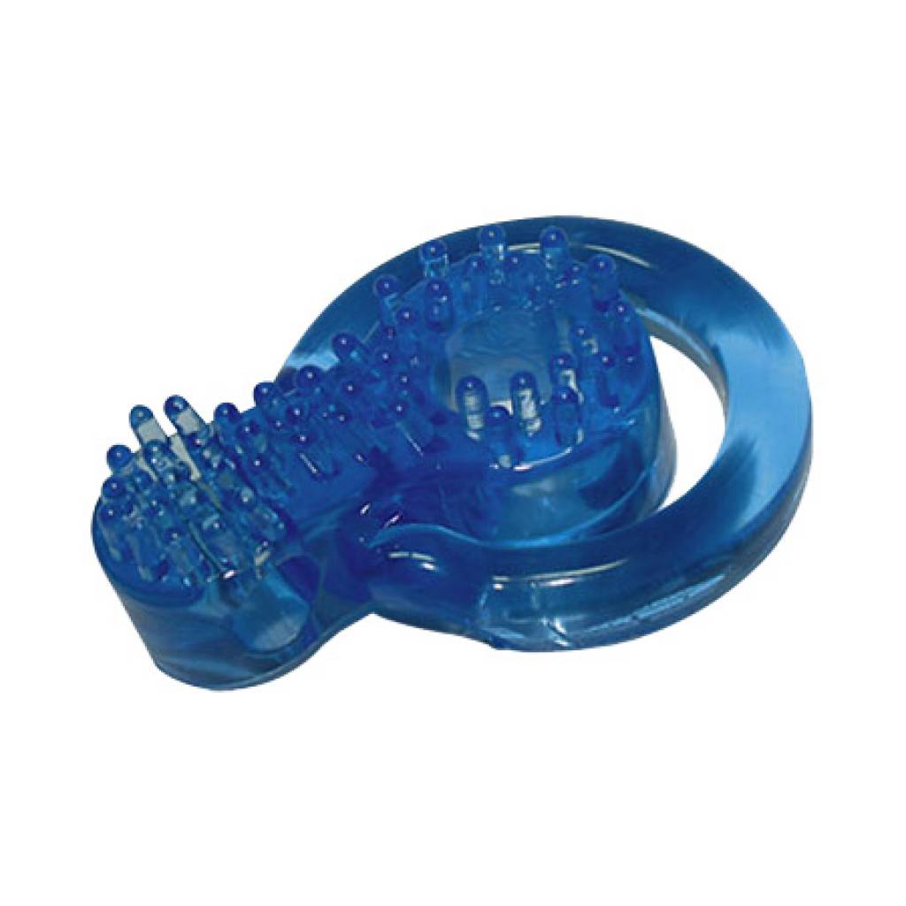 Erotic Entertainment Love Toys Cockring silicone blue