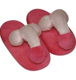 Erotic Entertainment Love Toys Pink-coloured penis slippers