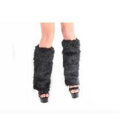 Furry Bootcovers Black