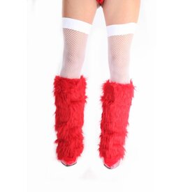 Furry Bootcovers Red