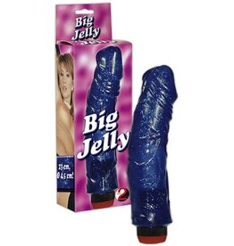 you2toys Buigzame blauwe jelly vibrator