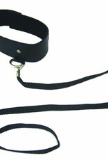 S&M Black Leash & Collar