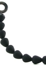 S&M Black Silicone Anal Beads