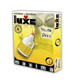 Luxe Condoms Yellow Devil 1 stuk