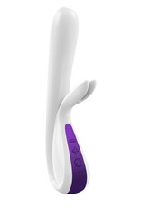 ovo Ovo K5 Rabbit Vibrator White/Purple
