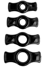 Titanmen TitanMen Penis Ring Set - Black