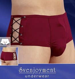 Sven O Underwear Heren-Pants Bordo met Push Up effect