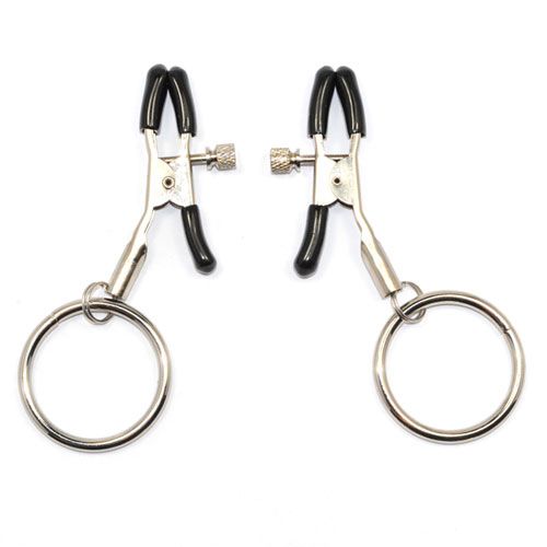 Whitelabel Sextoys Nipple Clamps with Rings
