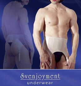 Sven O Underwear Heren jarretelgordel Huidkleurig