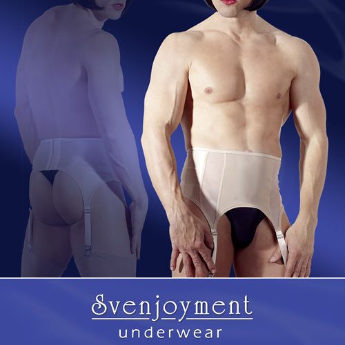 Sven O Underwear Nude Male Suspender Belt