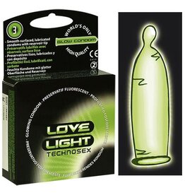 you2toys Love Light Glow-in-the-dark Condooms