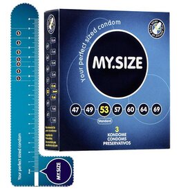 MY.SIZE 53 mm Condooms 3 stuks