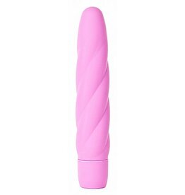 Shots Toys Silicone Twist Pink
