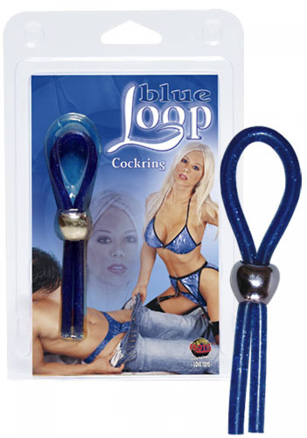 Erotic Entertainment Love Toys Cockring - Blue Loop