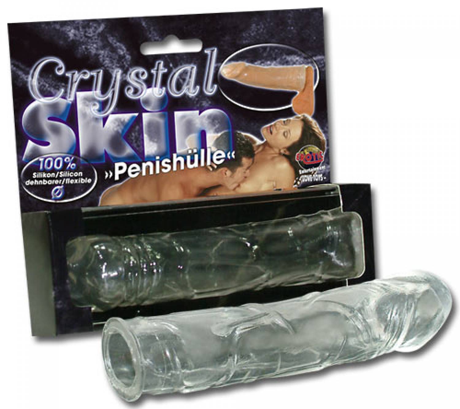 Erotic Entertainment Love Toys Crystal Skin Penishuls