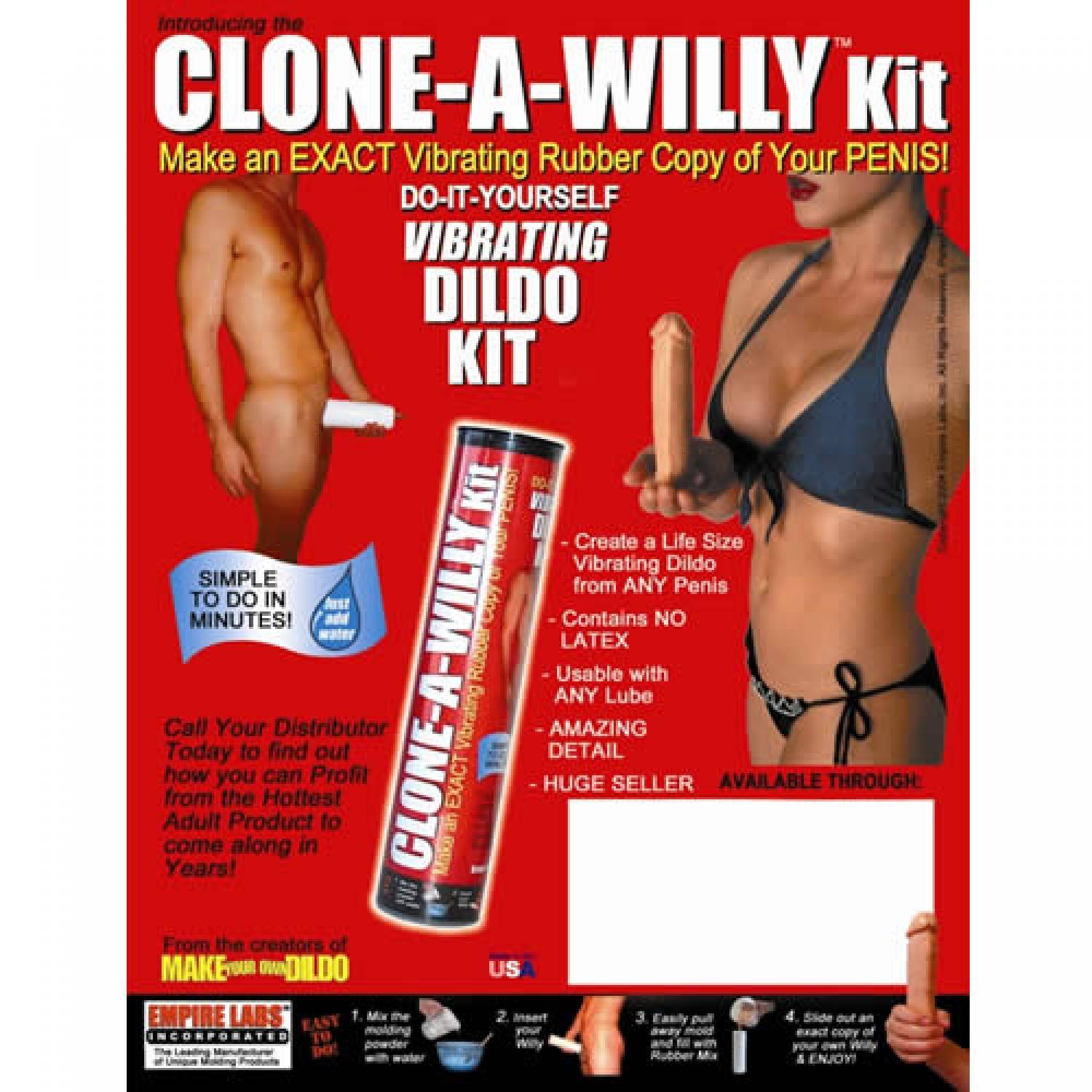 Empire Labs Clone-A-Willy Kit