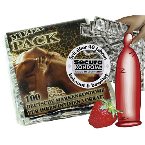 Secura Kondome Condooms Red Sin Condooms - 100 stuks