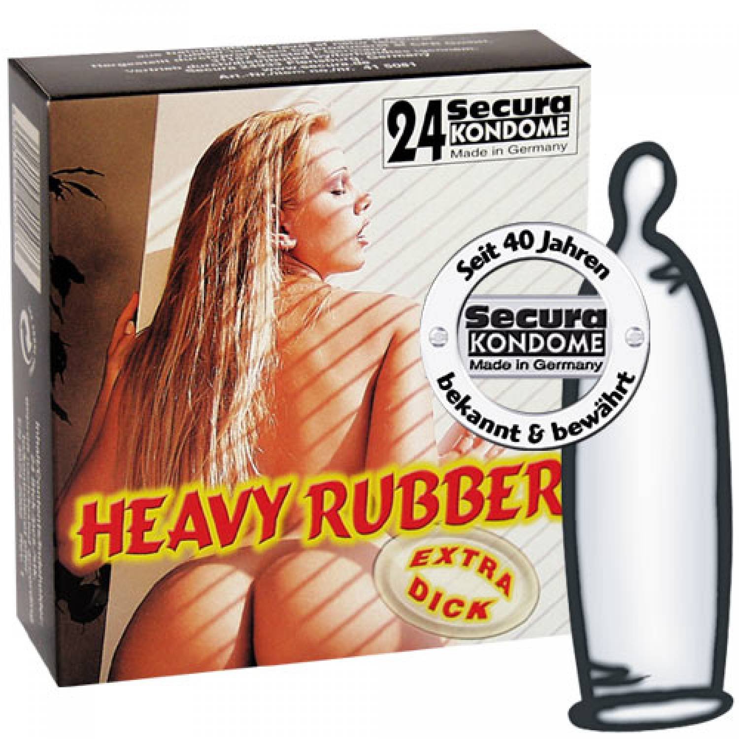 Secura Kondome Secura Heavy Rubber 24er