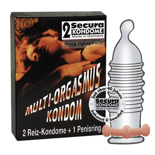 Secura Kondome Sucura Ribbel Condooms - 2 stuks