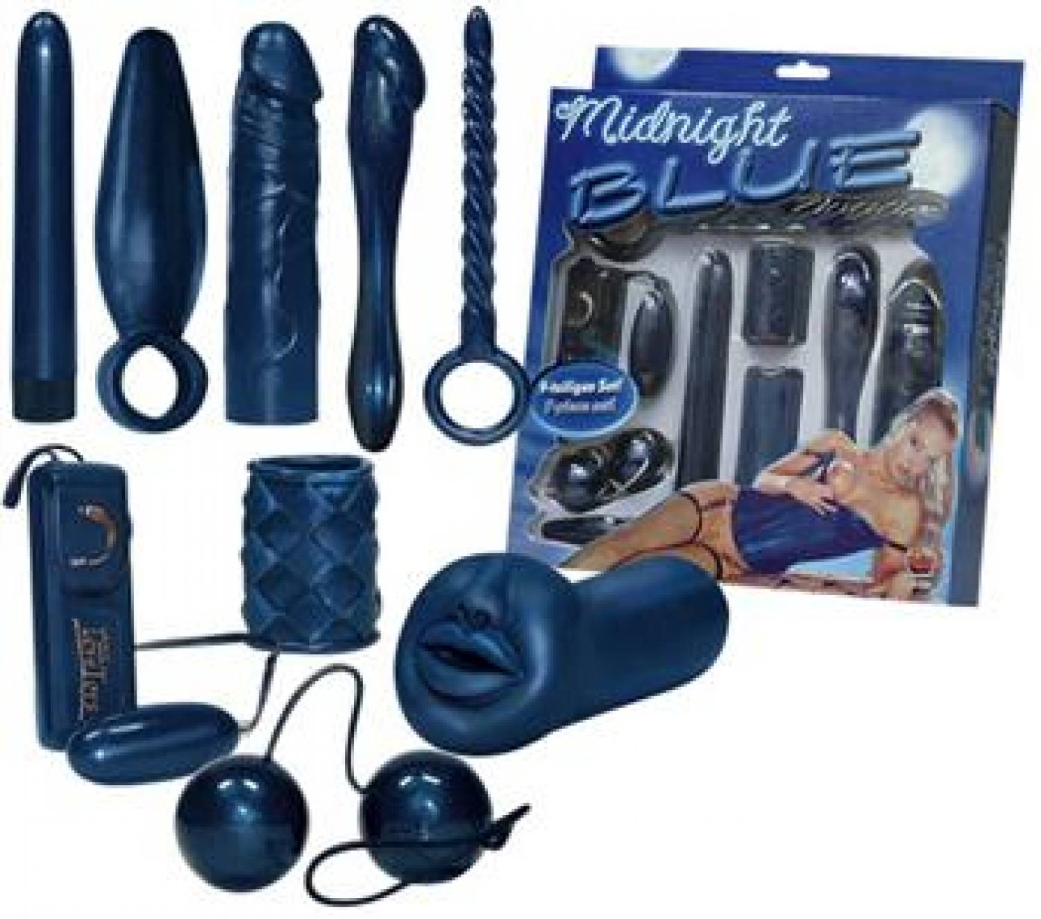 Erotic Entertainment Love Toys Midnight Blue Set