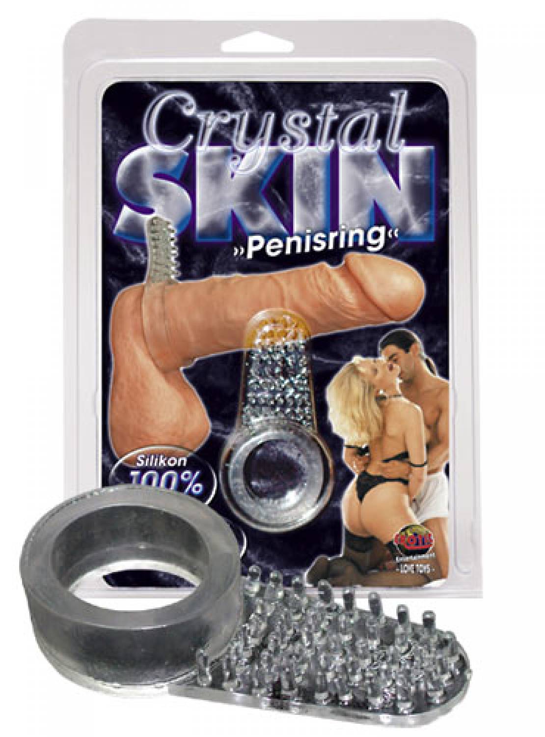 Erotic Entertainment Love Toys Penisring "Crystal Skin"