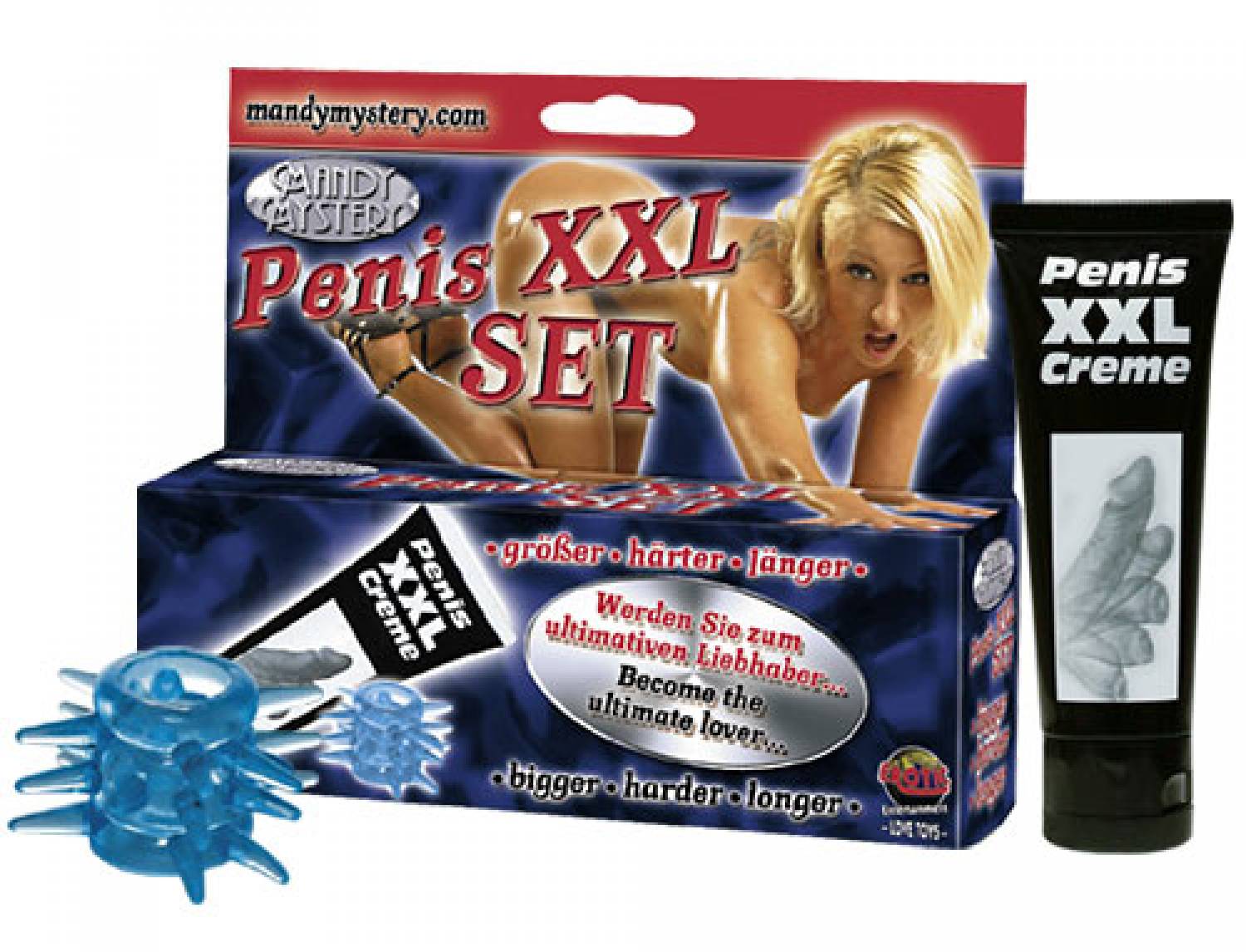 Erotic Entertainment Love Toys Penis XXL-Set