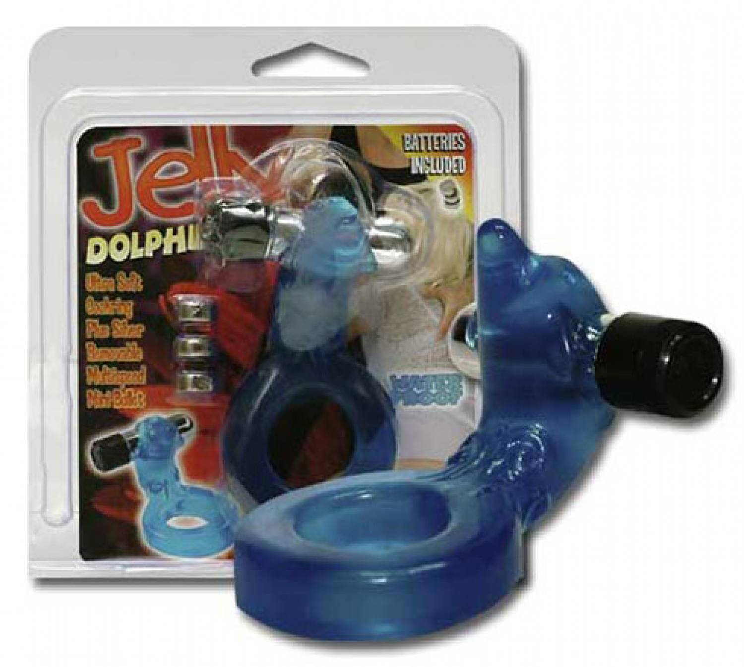 Erotic Entertainment Love Toys Jelly Dolphin Ring