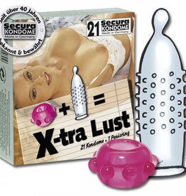 Secura Kondome Secura X-tra Lust 21 stuks