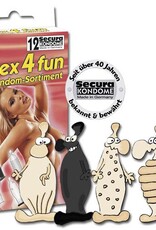 Secura Kondome Secura Sex4fun Condooms - 12 stuks