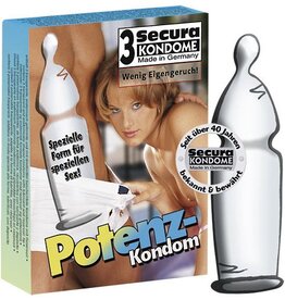 Secura Kondome Secura Potency Condom 3pcs