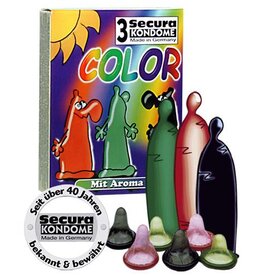 Secura Kondome Secura Color 3pcs