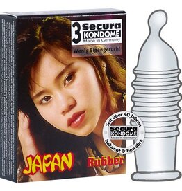 Secura Kondome Secura Japan Rubber 3 stuks