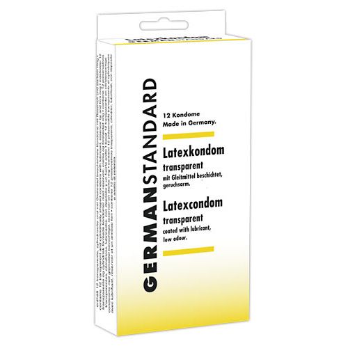Secura Kondome German Standard Transparent Condooms - 12 stuks