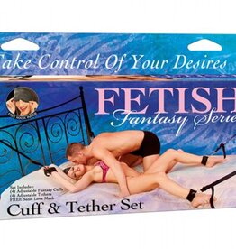 Fetish Fantasy Series Fetish Fantasy Cuff & Tether Set