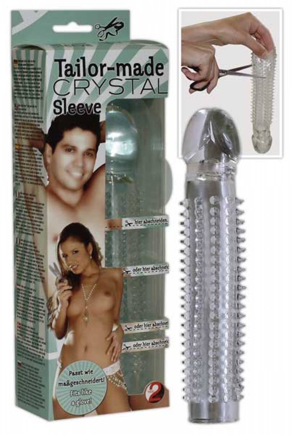Erotic Entertainment Love Toys Tailor-made Crystal Sleeve