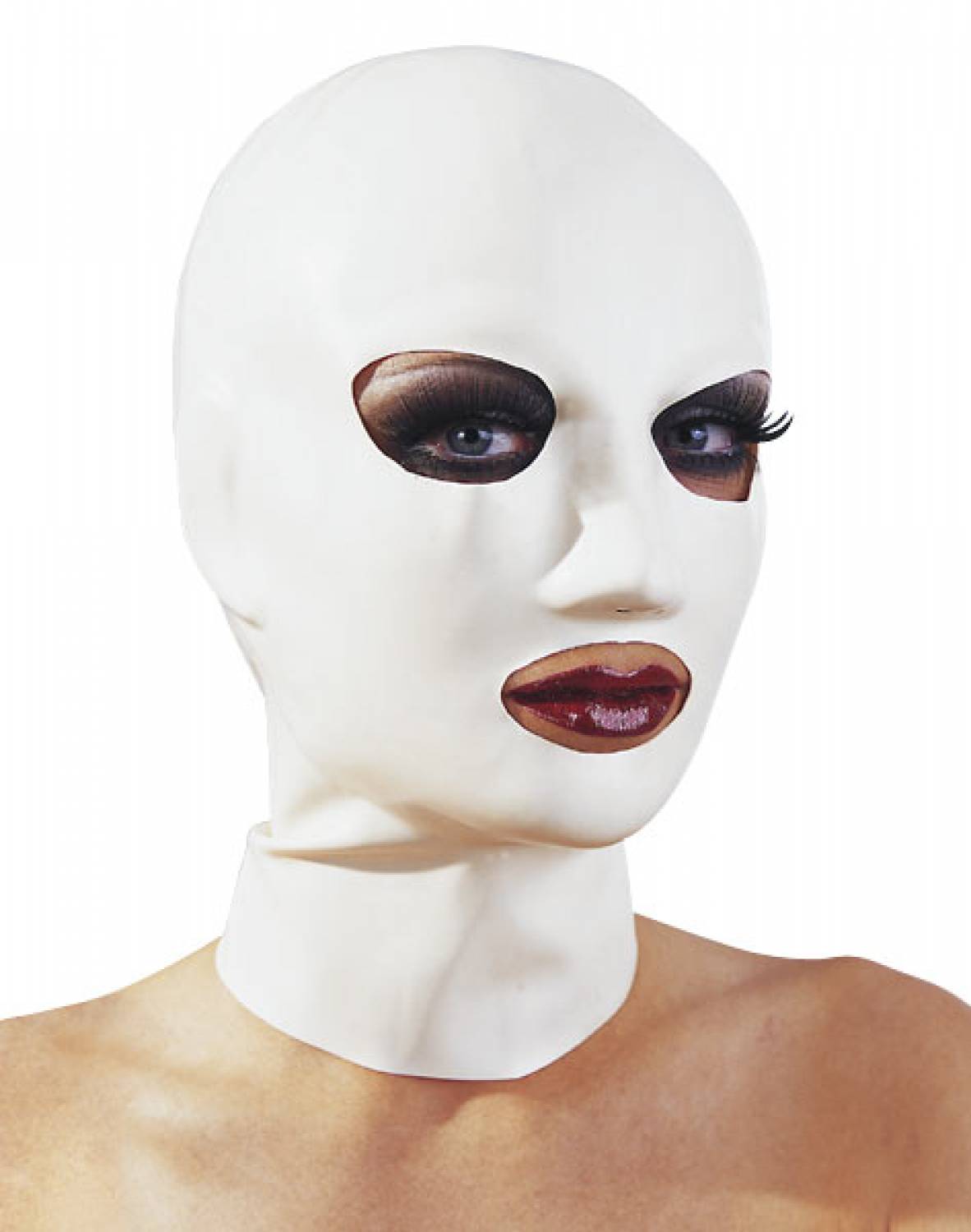 The Latex Collection Latex Masker Wit