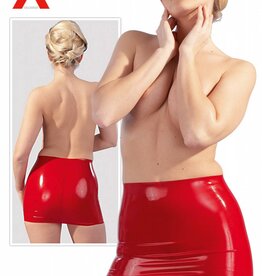 The Latex Collection Rode Latex Mini Rok