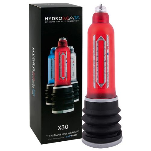 bathmate Hydromax Pump X30 red