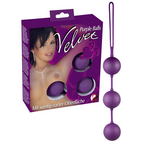 you2toys Velvet Balls Purple