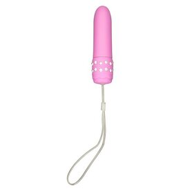 Toyjoy Crystal Mini Vibrator met afstandsbediening - Roze