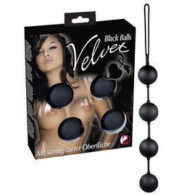 you2toys Black love string with 4 balls