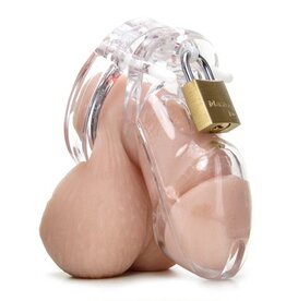 CB-3000 Chastity Cage - Clear - 37 mm