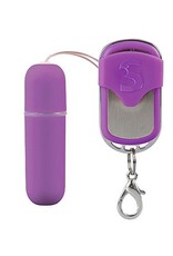 Shots Toys Remote Vibrating Bullet Purple