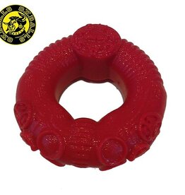 Dusedo Gas Mask 2 Cock Ring Red