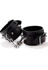 Spiked Leather Handcuffs