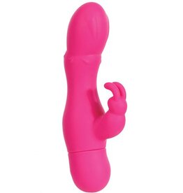 Purrfect Silicone Duo Vibrator - Roze